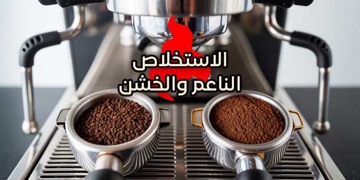 الاستخلاص الناقص والاستخلاص الزائد: لماذا يصبح طعم كوب القهوة حامضًا أو مرًا؟